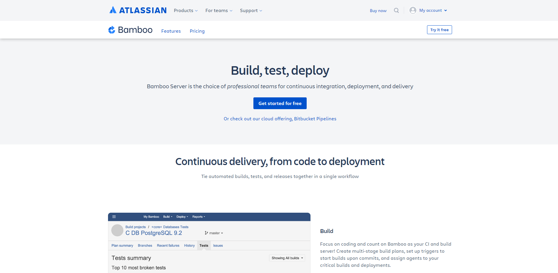 Bamboo server